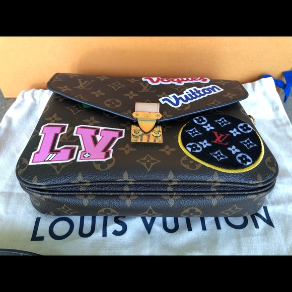 Authentic Louis Vuitton Pochette Métis Patches - Picture 2 of 8